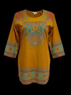 Bohemian sari top/mini dress